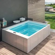 گروپو ترسی |  Wellness-Whirlpool Muse 280x235 |  mit Whirlpool ، Kartuschenfilter und Ghost-System