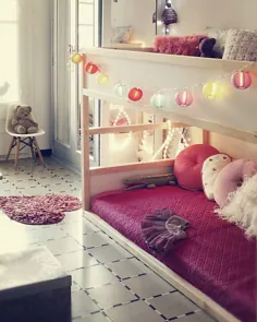 ایده هایی برای ganar espacio en el cuarto de los peques: la cama Kura de Ikea