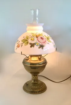 چراغ میز Juno Parlour 1800s Victorian Table Lamp Home Victorian |  اتسی