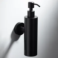 دیسپنسر صابون فولاد ضد زنگ با سر پمپ دیسپنسر مدرن شستشوی دستی Mattle Black 1pc دیواری 2021 - 26.44 دلار آمریکا