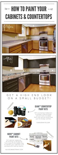تغییر کابینت آشپزخانه قبل و بعد از آشپزخانه