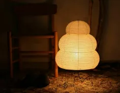 Isamu Noguchi AKARI Lantern 24N Floor / Table Lamps Handcraft Authentic F / S