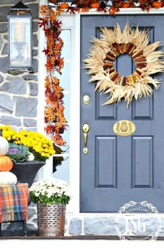 خرید مبلمان Farmhouse ، یک تاج گل هورنتانیا ، دکوراسیون پاییزی و موارد دیگر!