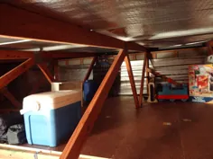 سازمان گاراژ و ایجاد فضای ذخیره سازی بیشتر - استفاده از فضای پشت بام