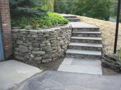 تصاویر Stone Step - پله های سنگ شیل ، بلوستون و سنگ طبیعی