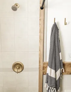 سخت افزار حمام نقاشی شده با اسپری طلایی