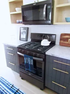 سیلور لیک بازسازی آشپزخانه کوچک - روند لوازم خانگی سیاه |  کوکوزی