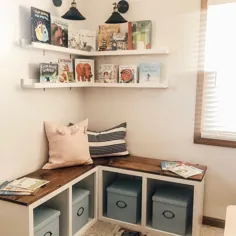 12 ایده DIY برای ساخت یک کتاب دنج در یک فضای کوچک