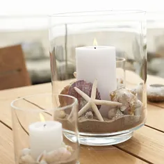 نگهدارنده شمع تیلور شیشه طوفان |  جعبه و بشکه
