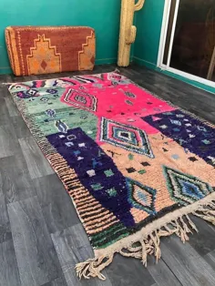 فرش بوجاد فرش مراکشی فرش فرش فرش گلیم فرش قدیمی فرش Morrocan فرش berber فرش boho فرش منطقه فرش berber