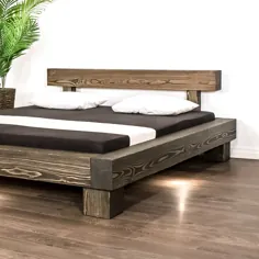 Das Balkenbett aus Schweizer Holz mit Liebe zum جزئیات