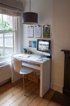 هوشمندانه ترین راه ها برای تولید یک دفتر کار خانگی در یک فضای کوچک