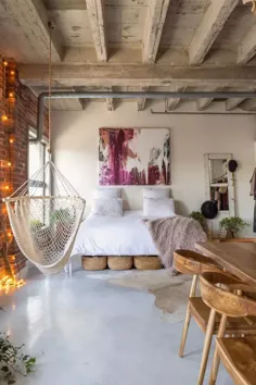 9 اتاق خواب صنعتی که انقلابی در خواب شما ایجاد می کنند |  Hunker