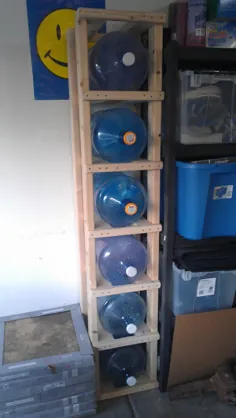 ذخیره سازی 5 گالن آب - کارگاه MonoLoco