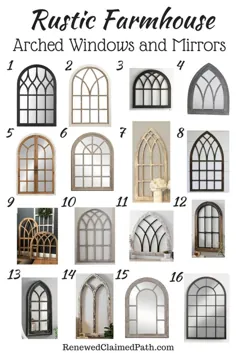 16 ایده دکوراسیون پنجره و آینه