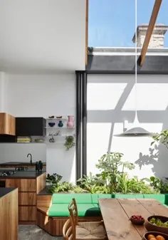 معماران آستین مینارد یک هنرستان پر از گیاه را در مرکز خانه نیوری اضافه می کند