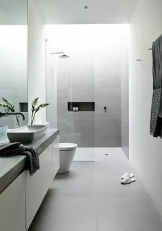 30+ حداقل الهام از طراحی حمام - خاطرات معماران