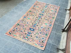 فرش ایرانی ، فرش دونده پرنعمت ، فرش منطقه ترکی ، فرش راه پله ، فرش کف آشپزخانه ، فرش قبیله ای ، فرش آناتولی 9.1 x 5.1 پا 1437