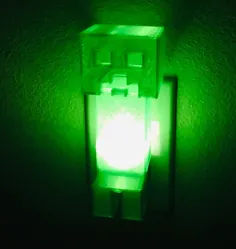 Monster Creeper Night light 3D چاپ شده Monster Creeper |  اتسی