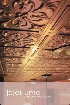 کاشی های سقف DIY زیبا