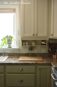 کابینت های آشپزخانه نقاشی شده با سنگ Millstone -