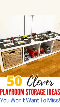 بیش از 50 ایده ذخیره سازی هوشمندانه برای Playroom که نمی خواهید آنها را از دست بدهید