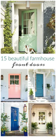 15 جلوی درب جلو زیبا - Farmhouse City