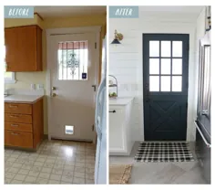 بازسازی آشپزخانه گالی قبل و بعد از فضاهای کوچک