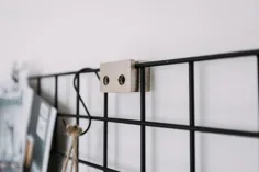 شبکه دیوار فلزی DIY [برای دفتر خانه] - جشن ایجاد عشق
