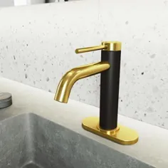 طلا - شیرهای حمام یک سوراخ - شیرهای سینک ظرفشویی - انبار خانه