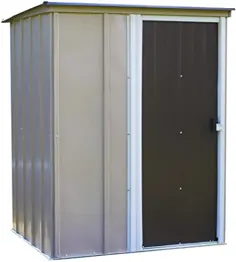 Arrow 5 "x 4" Brentwood Steel Outdoor Storage Sheded with Sloped Slom، Sutral