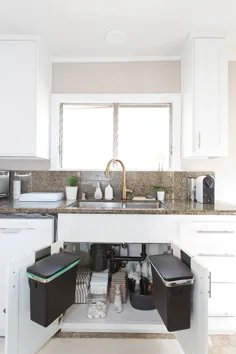 نکات تمیز کردن آشپزخانه مینیمالیست با روش خانه - کپی برداری
