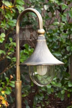 چراغ کلاسیک چراغ بیرونی طرح بولارد نور IP44 چراغ پاسیو باغ 104837 |  eBay