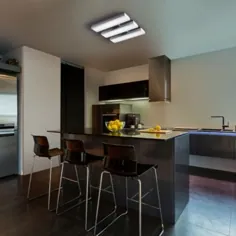با کوچک بزرگ شوید: 13 ایده کوچک برای روشنایی آشپزخانه |  ایده های YLighting