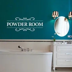 دکور اتاق تزئینی پودر تزئینی دیواری سرویس بهداشتی دیوار تزیینی دستمال توالت |  اتسی
