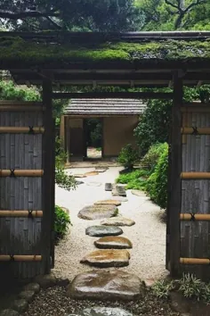 80 ایده شگفت انگیز طراحی باغ ژاپنی حیاط کناری و حیاط خلوت 26