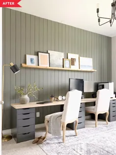 قبل و بعد: یک هک هوشمند IKEA این دفتر خانه را عملی تر می کند