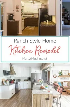 نحوه بازسازی آشپزخانه به سبک Ranch [قبل و بعد]