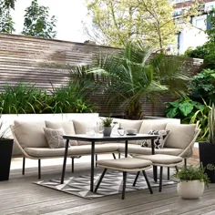 ایده های صندلی باغ برای اتاق نشیمن در فضای باز خود