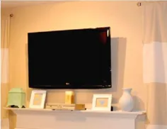 تلویزیون دیواری DIY - با کمتر از 15 دلار!