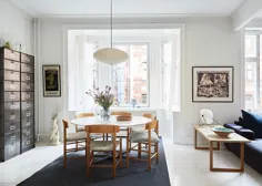 n نوستالژی فرانسه و آثار کلاسیک اسکاندیناوی: آپارتمانی در خانه 1899 در کپنهاگ〛 ◾ عکس ◾ ایده ها طراحی