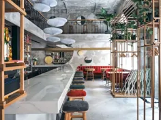 کافه MADE IN CHINA: طراحی داخلی مدرن یک کافه آسیایی با اصالت و میراث تاریخی