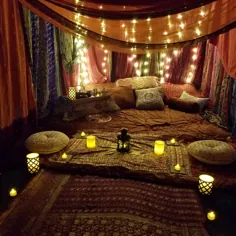 Firefly Inspired Blanket Fort - بانوی نرد