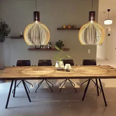 sectodesign عکسی در اینستاگرام به اشتراک گذاشت: "آویزهای Octo ما در خانه زیبای جدیدشان در دانمارک!  عاشق انعکاسی که روی میز بزرگ چوبی می کنند.  عکس از: Byloth... ”• 7 دسامبر 2015 ساعت 5:18 بعد از ظهر UTC