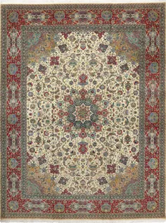 فرش ایرانی فوق العاده زیبا Vintage Tabriz 51039 توسط Nazmiyal