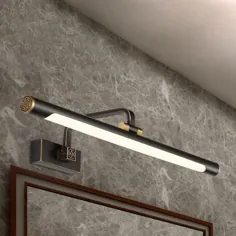 فلزی مسلح دیواری سبک سبک پرنعمت 22.5 "W LED برنز پایان نور غرور نور چراغ غرور حمام