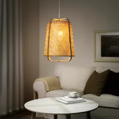 چراغ آویز KNIXHULT ، بامبو - IKEA