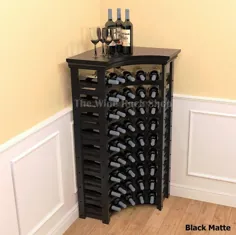 جدول پشتیبانی vin dangle avec table de stockage de vin |  اتسی