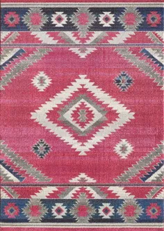 فرش های جنوب غربی بومی ناووی آمریکایی مدرن Faded 8x10 5x7 |  اتسی