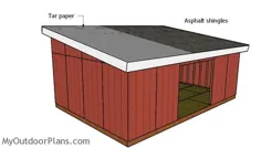 نقشه های 16x24 Lean to Shed Roof Plans |  MyOutdoorPlans |  طرح ها و پروژه های رایگان نجاری ، DIY Shed ، Wooden Playhouse ، کلاه فرنگی ، Bbq
